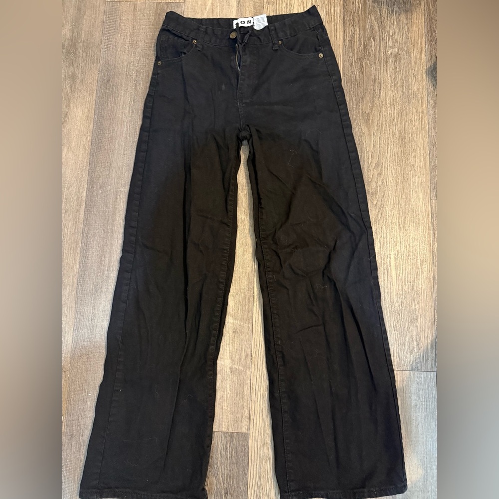 Elegant Black Flare Women's Jeans